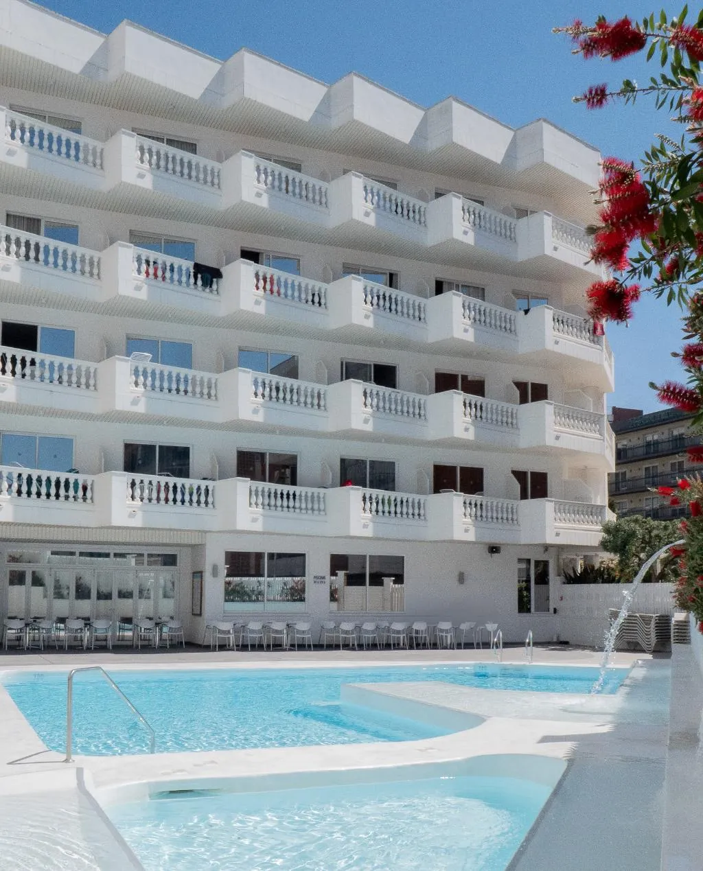 Terrace, Hotel Bernat II, Costa Brava