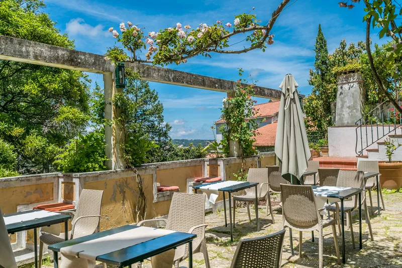 Terrace, Lawrence's Hotel, Lisbon