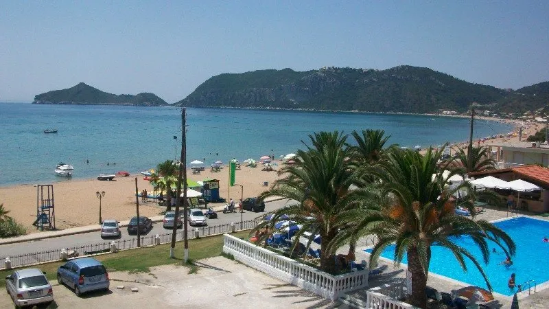 General view, Alkyon Beach, Corfu