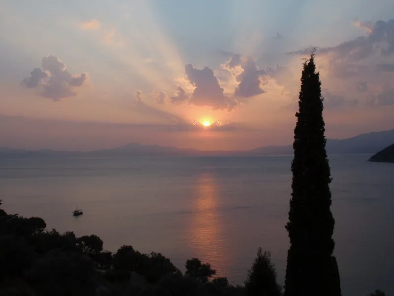 General view, Kerveli Village, Samos