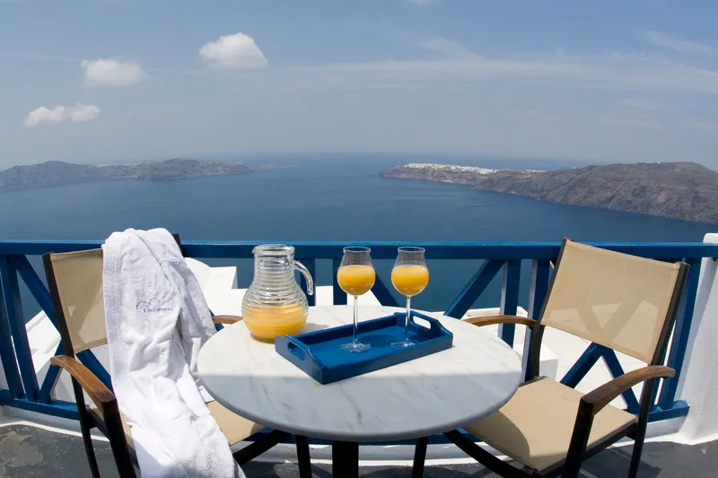 General view, Heliotopos, Santorini