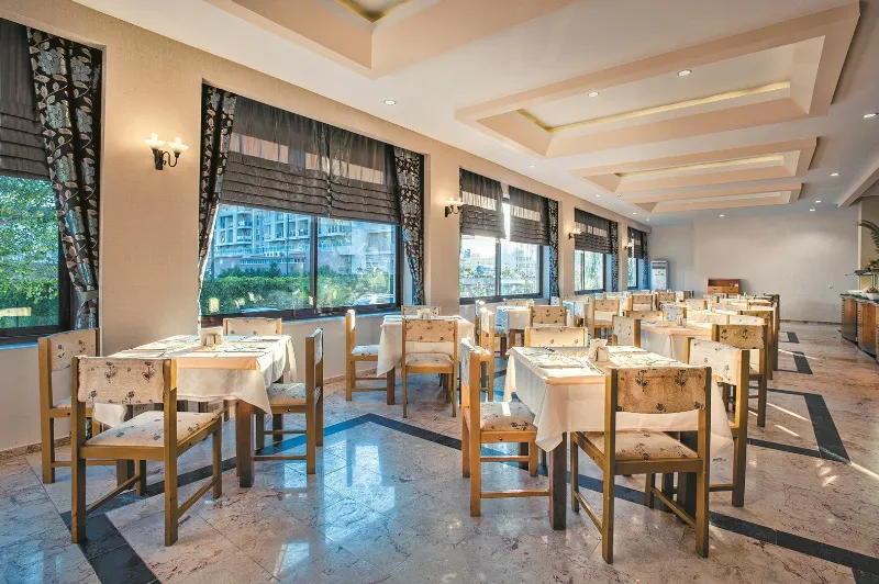 Restaurant, MC Mahberi Beach Hotel, Antalya