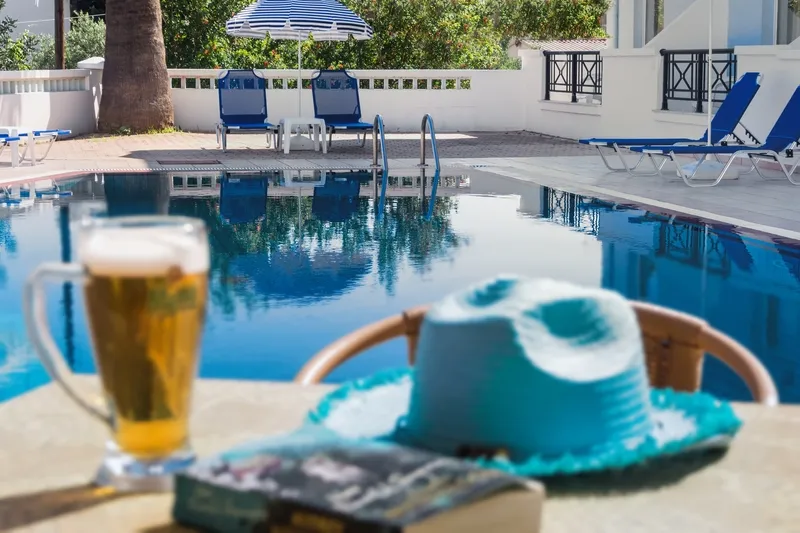 Terrace, Athena Apartments, Crete