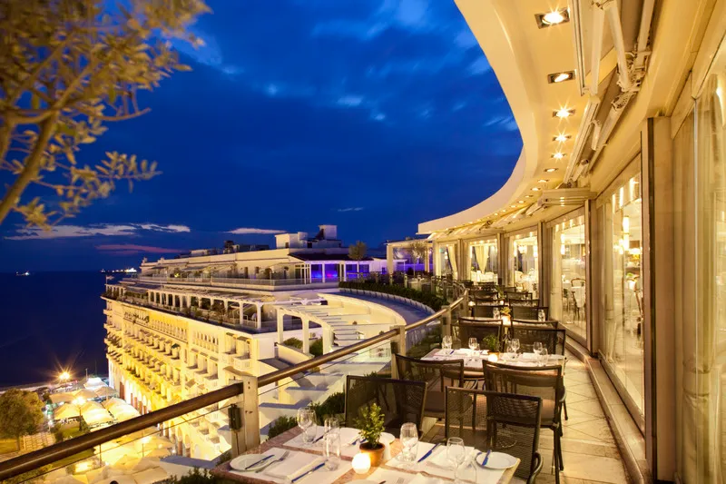 Terrace, Electra Palace Thessaloniki, Halkidiki