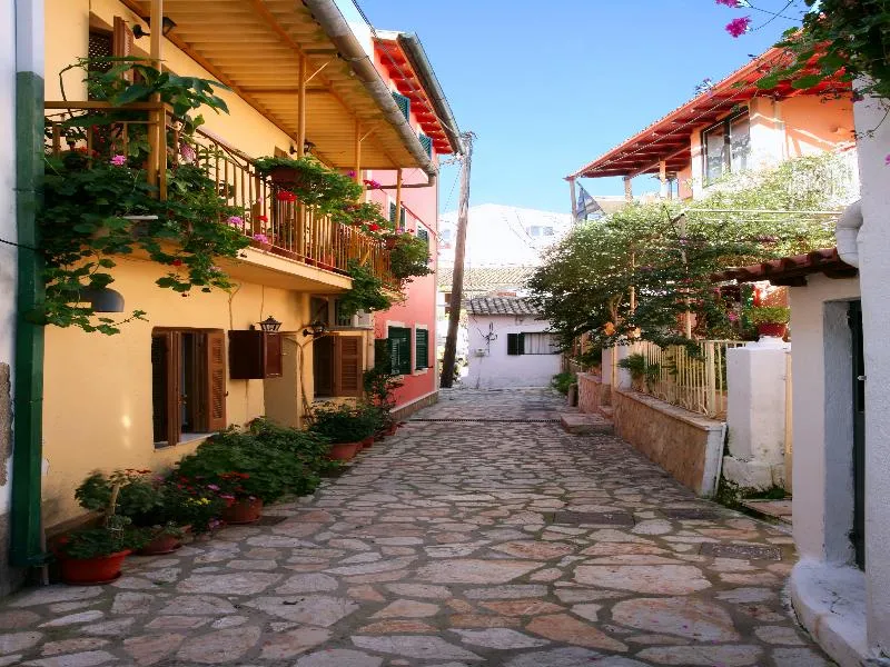 General view, Alexis Apartments Benitses, Corfu