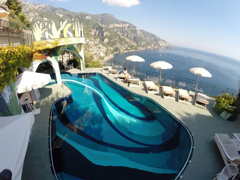 Pool, Le Agavi hotel, Naples