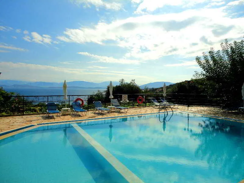 Pool, Dionysos Apartments, Corfu