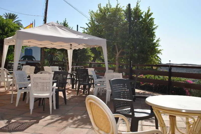 Terrace, Hotel Balneario De Sierra Alhamilla, Costa Almeria