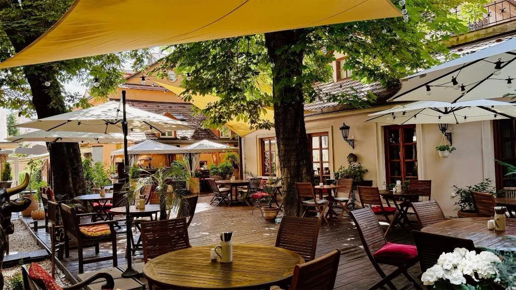 Terrace, Alchymist Grand Hotel And Spa, Prague
