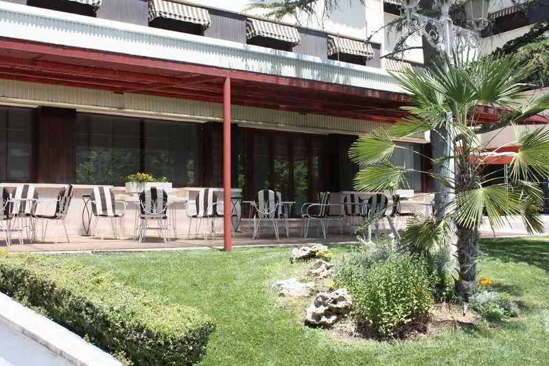 Terrace, Hotel Torremangana, Madrid