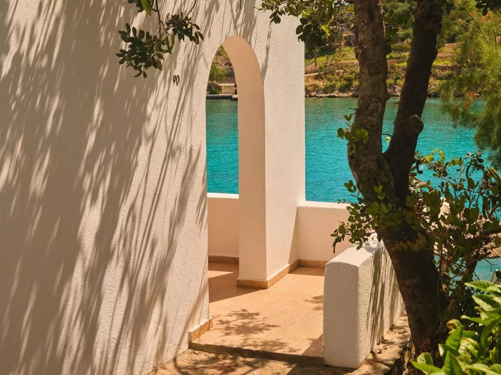 General view, Minos Beach Art Hotel, a Member of Design Hotels, Crete