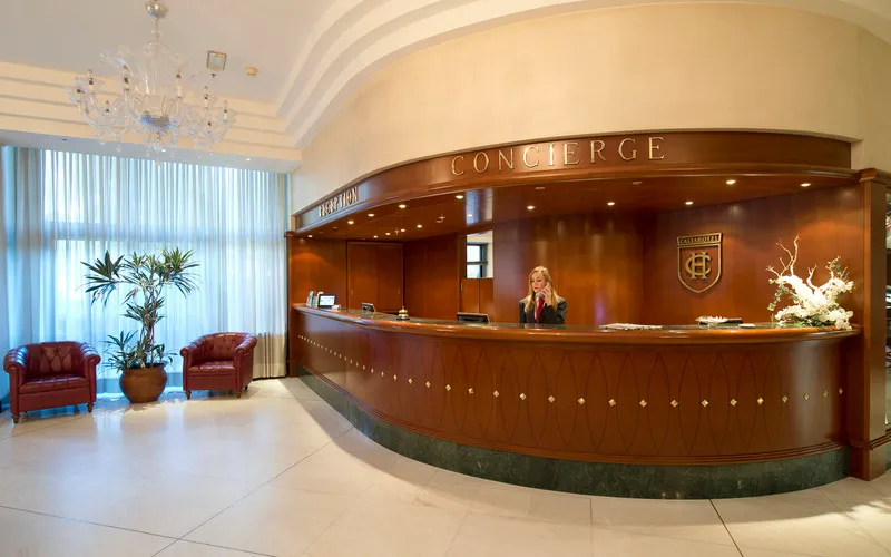 Lobby, Grand Hotel Barone Di Sassj, Milan