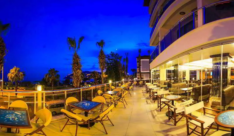 Terrace, Eftalia Downtown Hotel, Antalya