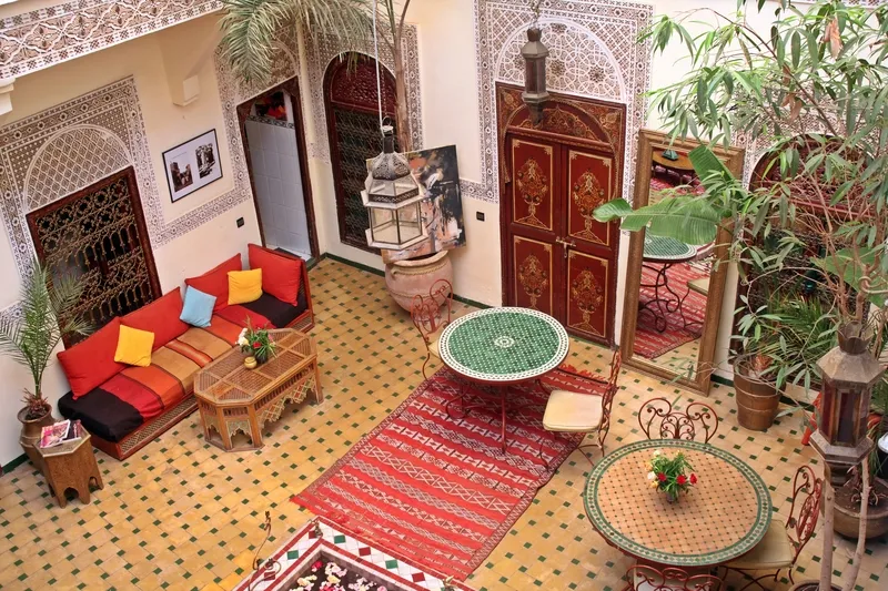 General view, Riad Amiris, Marrakech
