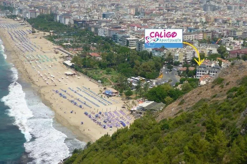 Beach, Caligo Apart Hotel, Antalya