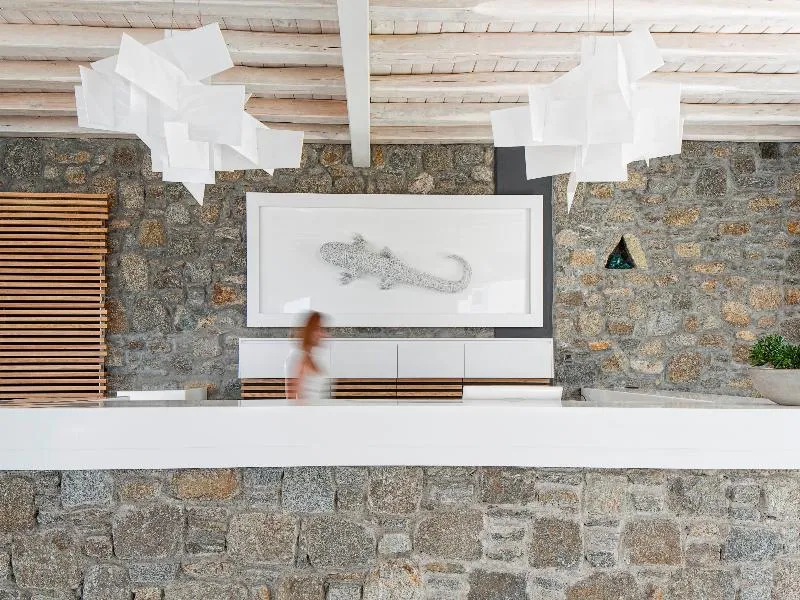 Lobby, Bill & Coo Suites and Lounge, Mykonos