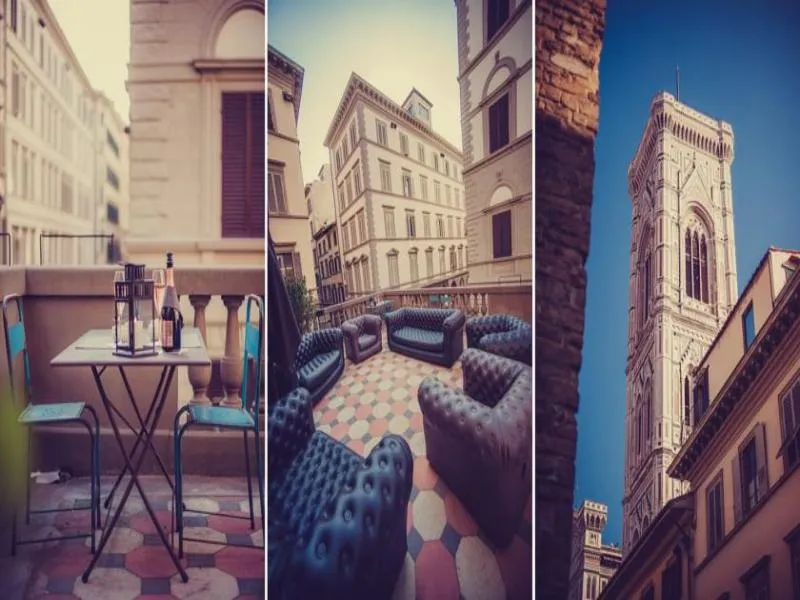Terrace, Rodo Hotel Fashion Delight, Florence