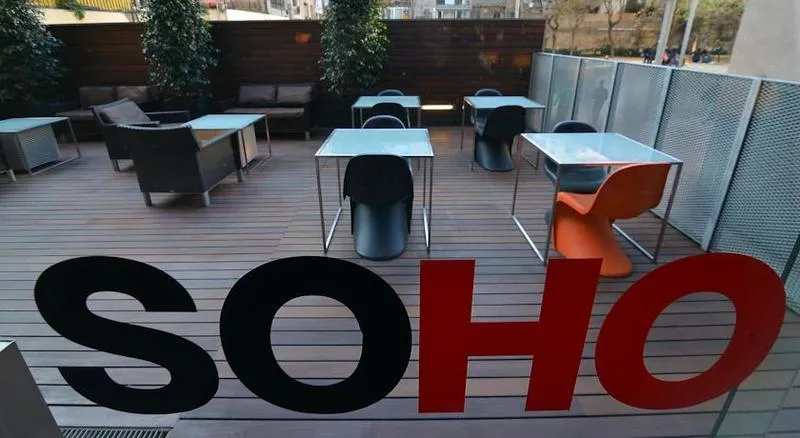Terrace, Soho, Barcelona
