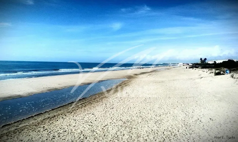 Beach, On Family Islantilla, Costa De La Luz
