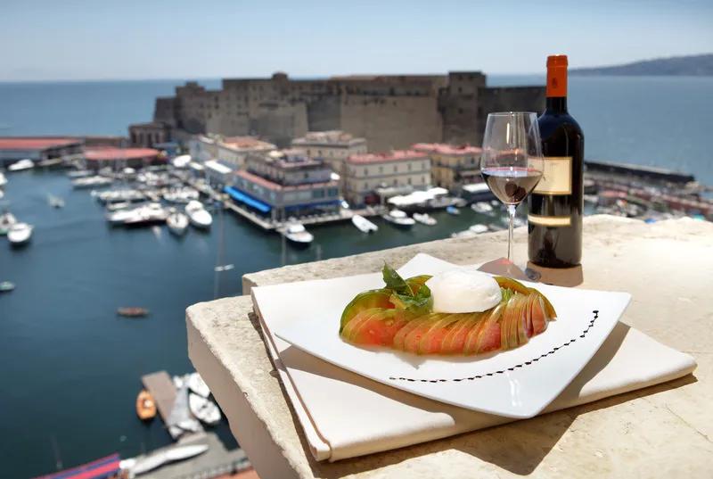 Terrace, Eurostars Hotel Excelsior, Naples