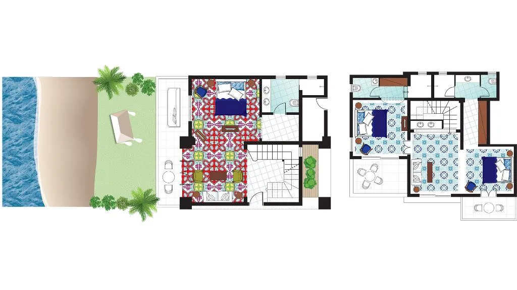 VILLA THREE BEDROOMS Room, Caramel, A Resort to Live, Crete
