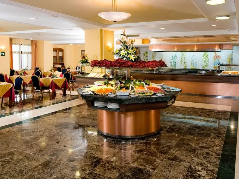 Restaurant, Hotel Perla Marina, Costa Del Sol