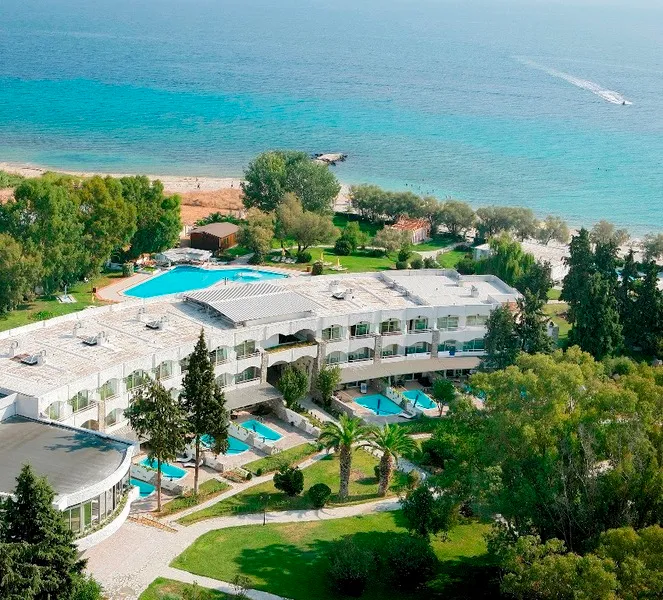 General view, Theophano Imperial Palace, Halkidiki
