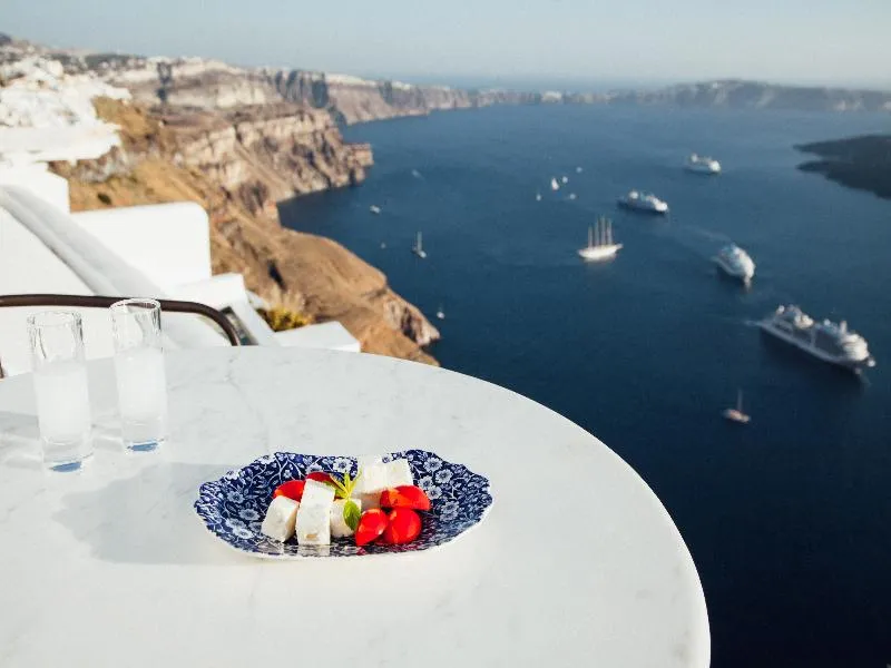 General view, The Vasilicos Caldera Heritage Suites, Santorini
