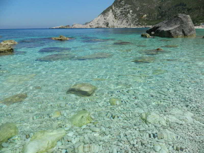 Beach, Petani Bay, Kefallinia