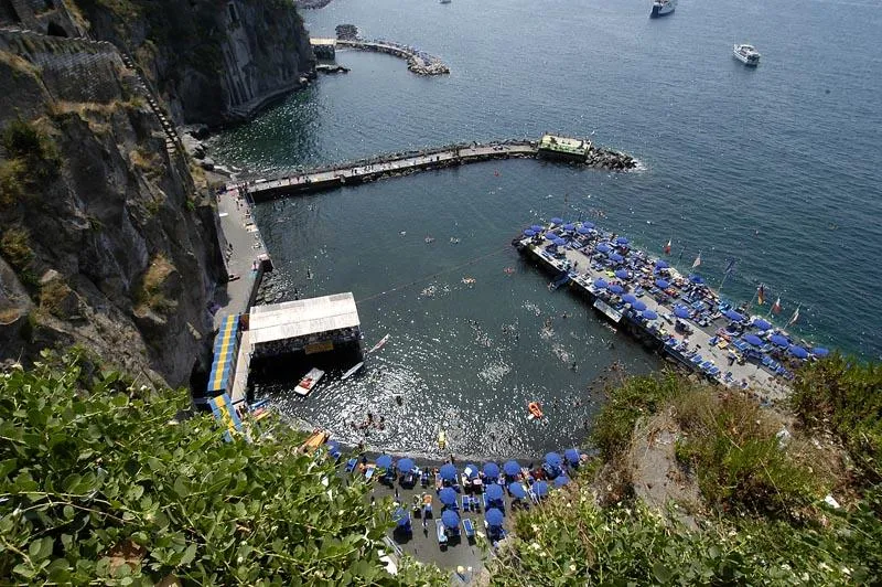 Beach, Hotel Mediterraneo Sorrento, Naples