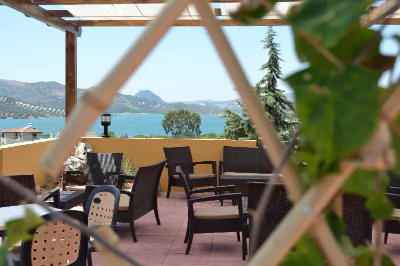 Terrace, Caserio de Iznajar, Costa Del Sol