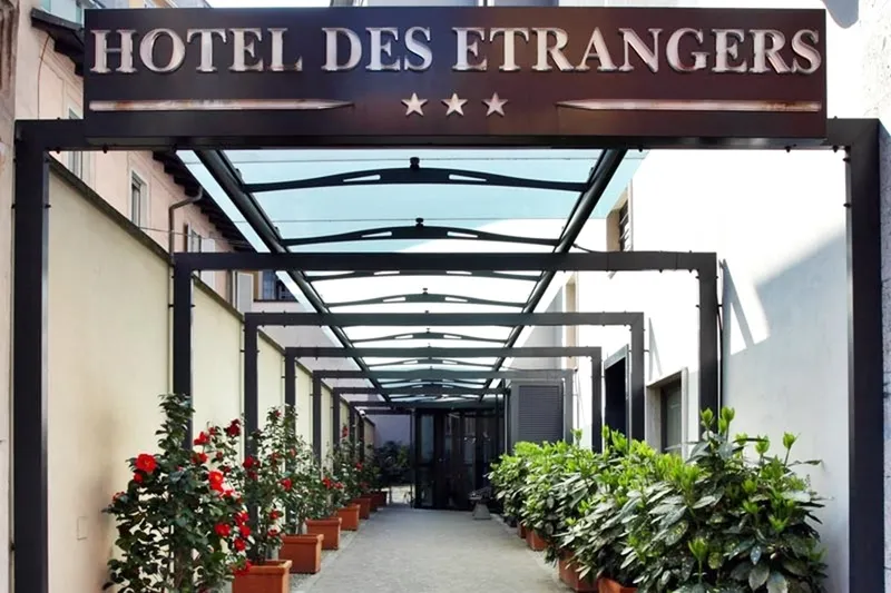 General view, Hotel Des Etrangers, Milan