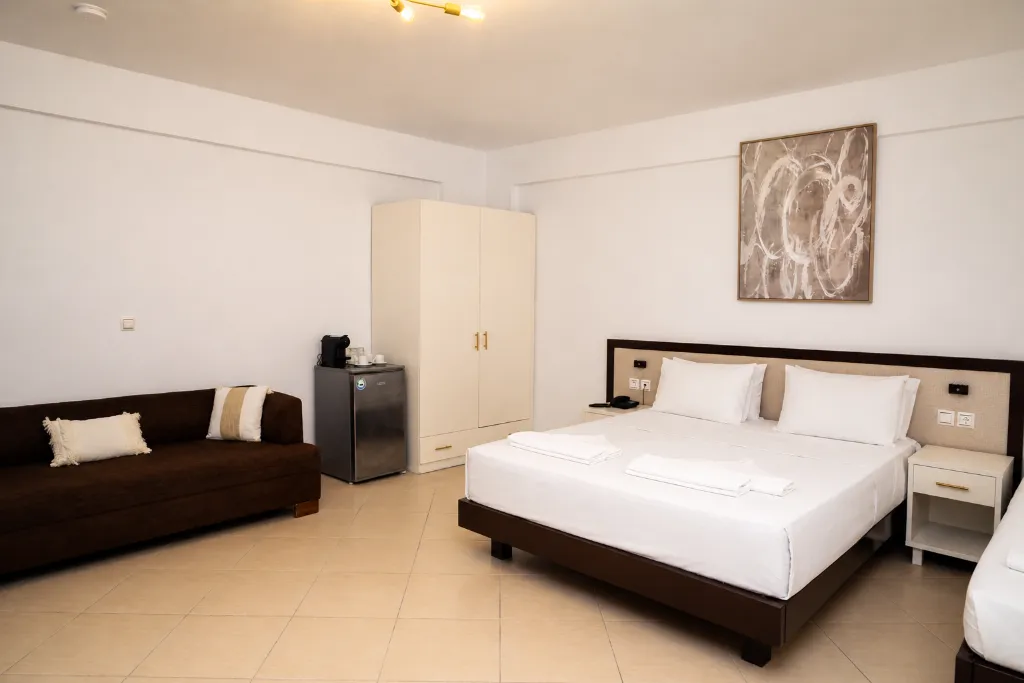 FAMILY ROOM STANDARD Room, St Constantin Hotel, Crete