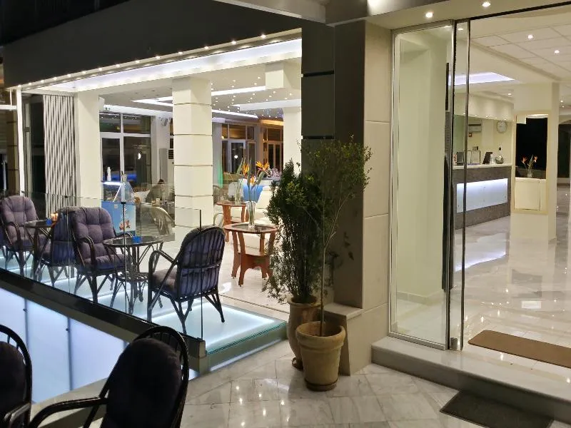 Lobby, New Aegli Hotel, Kalamata