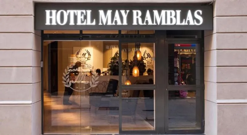 Lobby, May Ramblas Hotel, Barcelona
