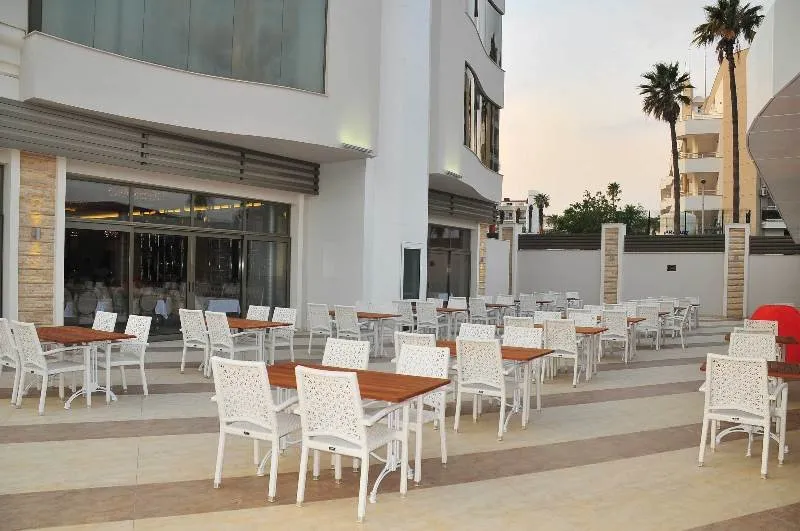 Terrace, Golden Rock Beach Hotel, Dalaman