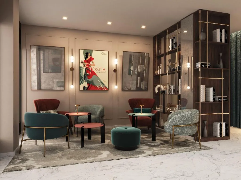 Lobby, Puccini Hotel Milan, Tapestry Collection by Hilton, Milan