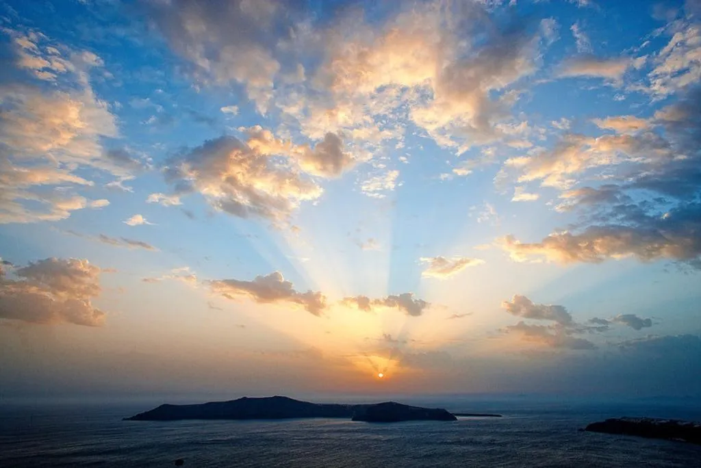 General view, Above Blue Suites, Santorini