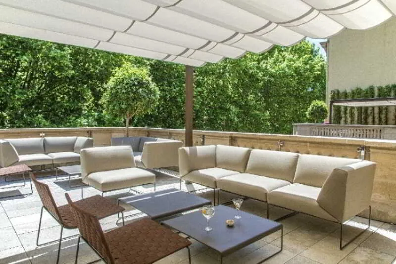 Terrace, Luxury Boutique Hotel Can Alomar, Majorca