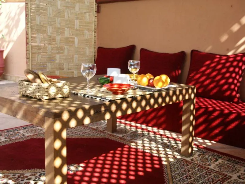 Terrace, Riad Azenzer, Marrakech