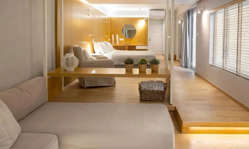 JUNIOR SUITE WITH PRIVATE POOL Room, Atrium Hotel Skiathos, Skiathos