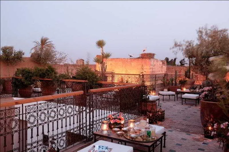 Terrace, Riad Aladdin, Marrakech