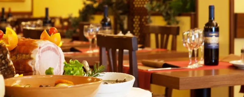 Restaurant, Hotel Ristorante Tre Leoni, Milan