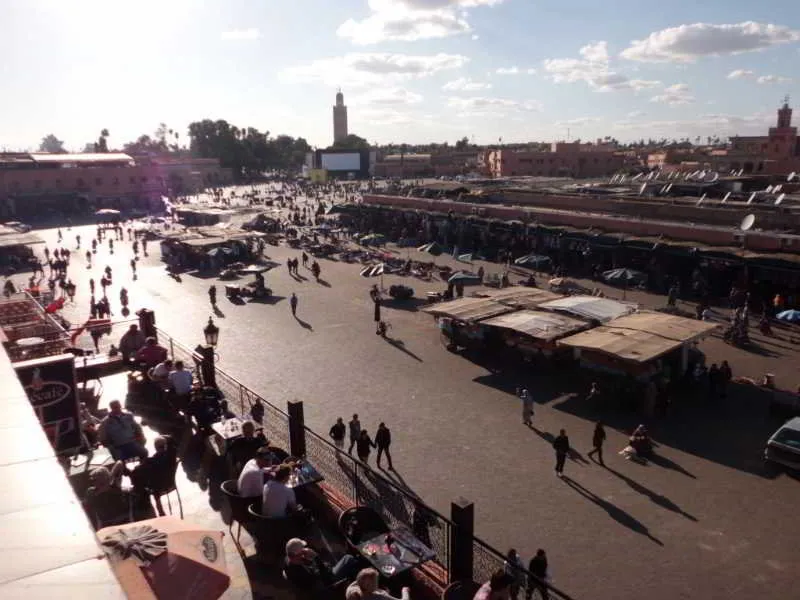 General view, Riad La Casa, Marrakech