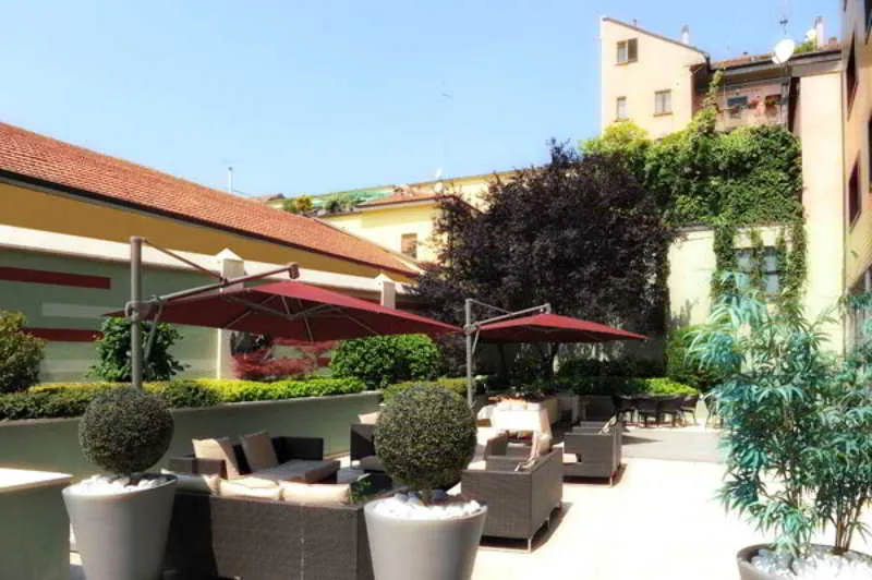 Terrace, Art Hotel Navigli, Milan