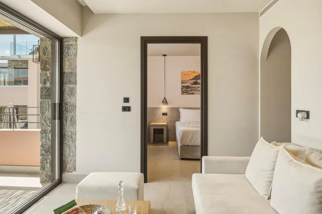 SUITE ONE BED Room, Volta Seaside Boutique Hotel, Crete