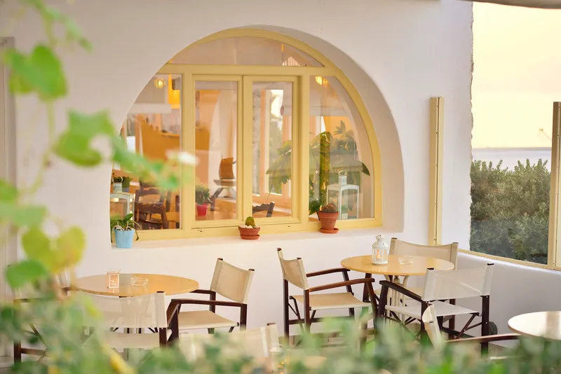Terrace, Pelican, Mykonos