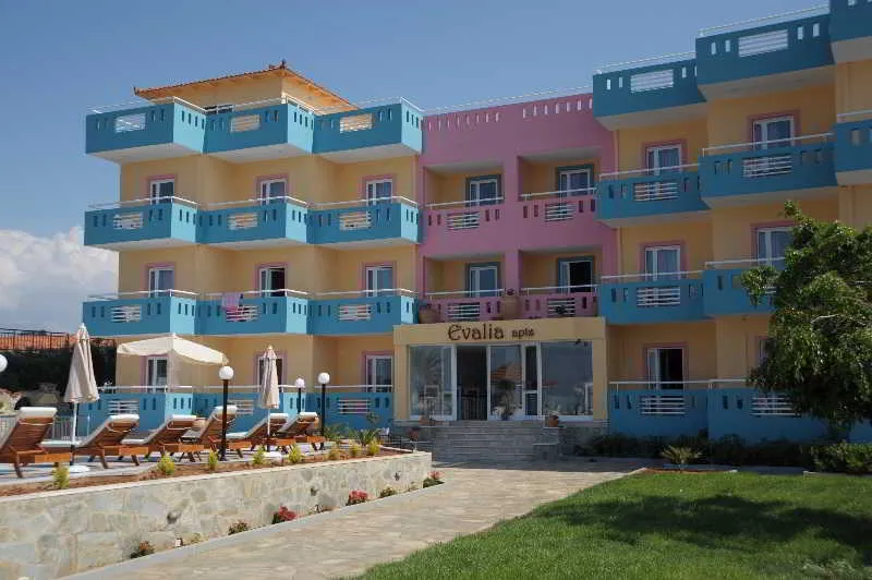 General view, Evalia Apts, Crete