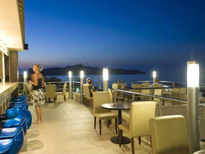 Terrace, Galini Sea View, Crete