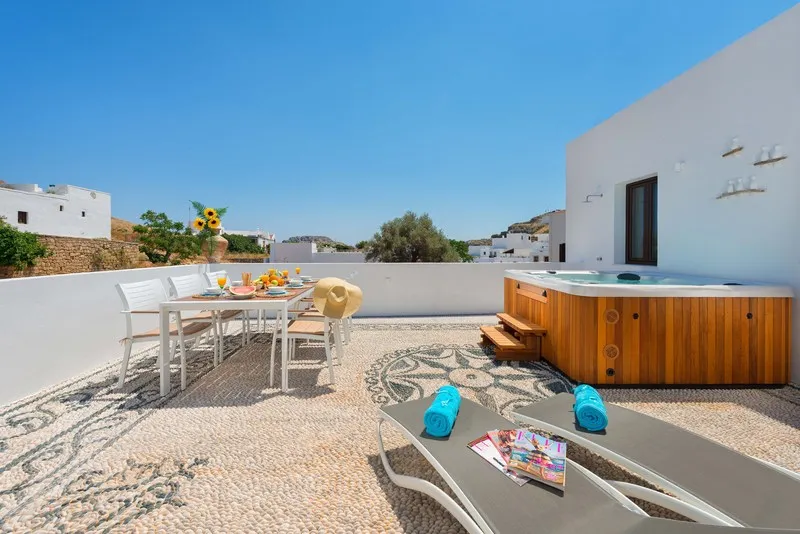 General view, Lindos Diamond Exclusive Villa, Rhodes
